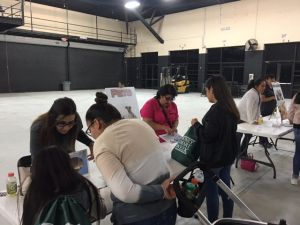 Reality Fair- students from the Tigua Indian Reservation