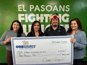 El Pasoans Fighting Hunger Food Bank Donation
